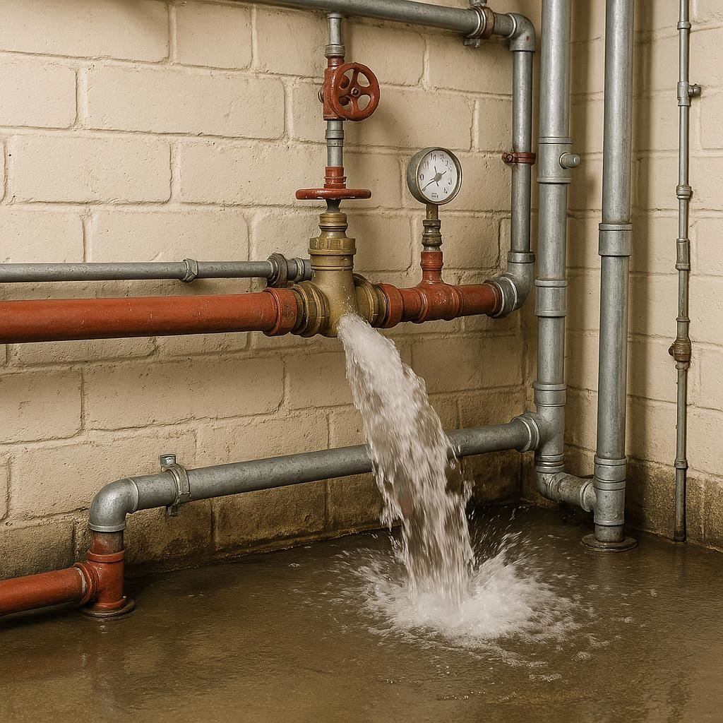 Промывка системы водоснабжения многоквартирного дома в Парголове
