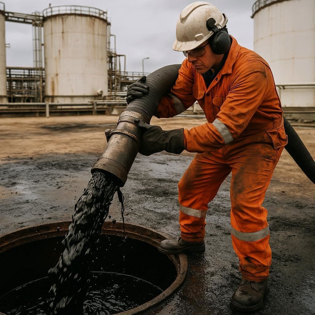Откачка нефтепродуктов в Парголове